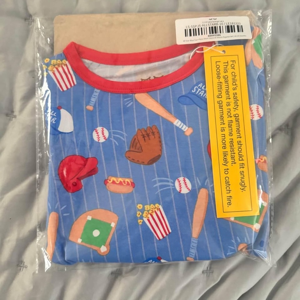 Little Sleepies All Star Short Set